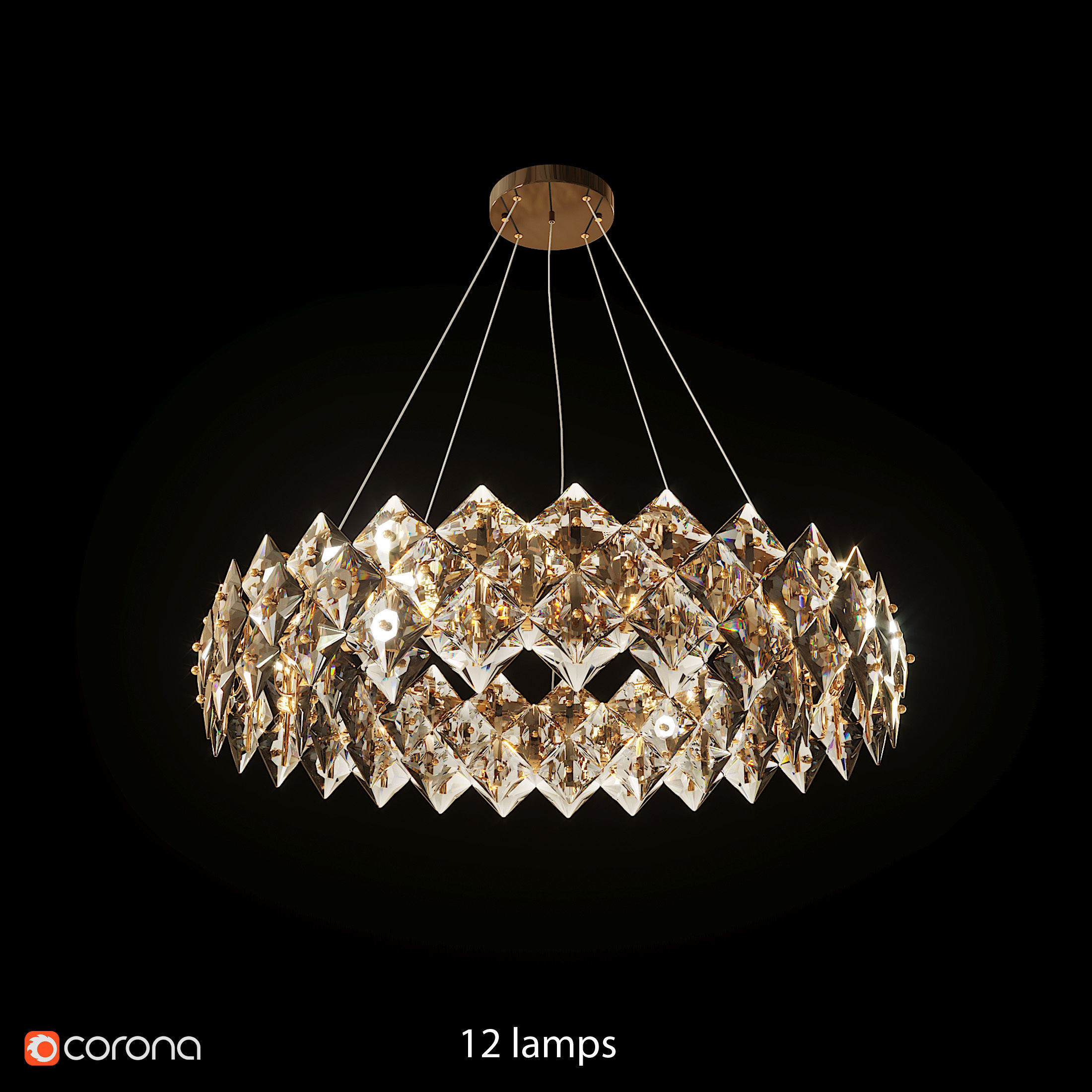 MIRAGE CH Low-poly 3D model_2