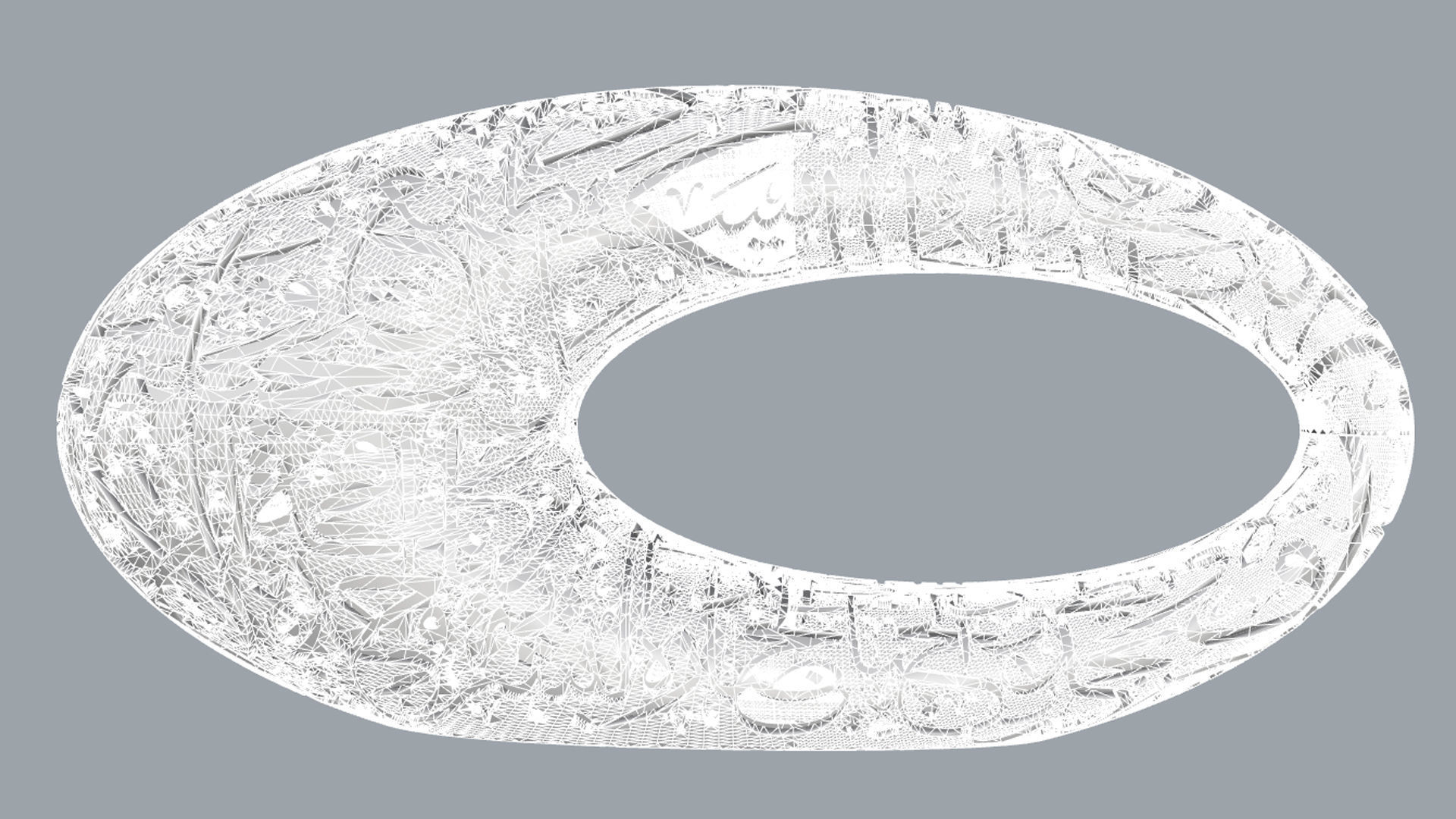 Museum of the Future 3D model 3D Printing Low-poly 3D model_16