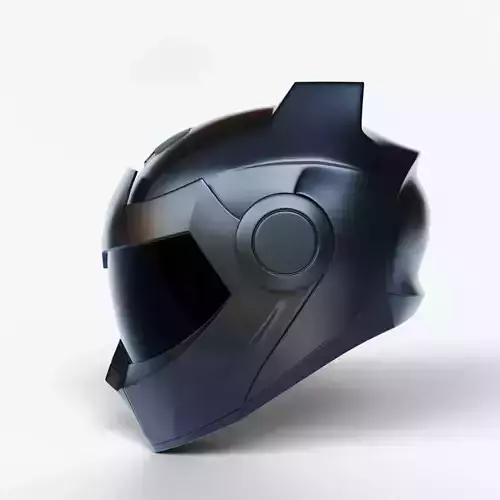 Batman Themed Motorcycle Helmet