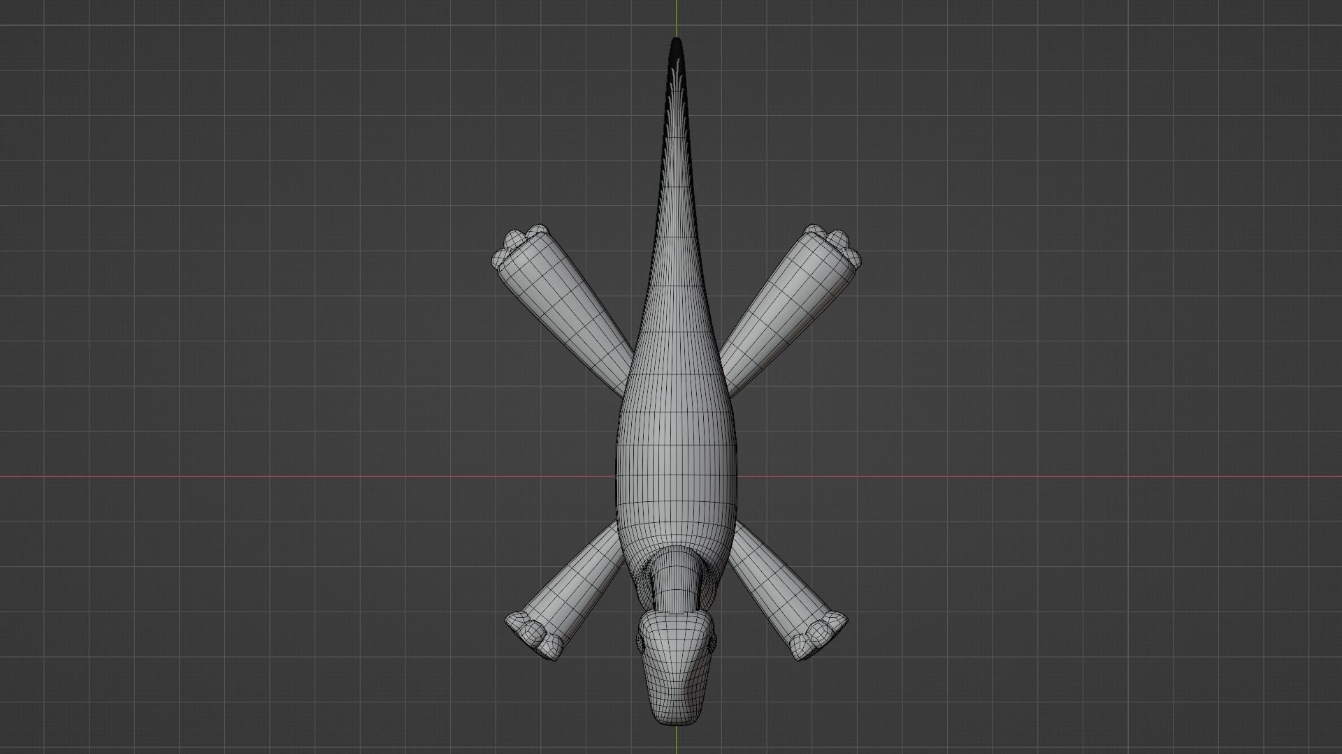 Brontosauru cute 3D model 3D model_7