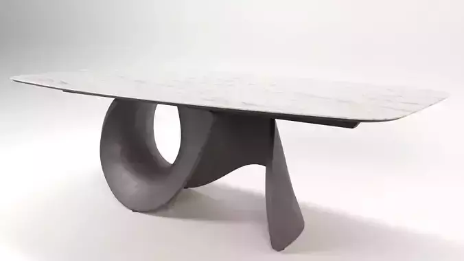 Seashell Dining Table model