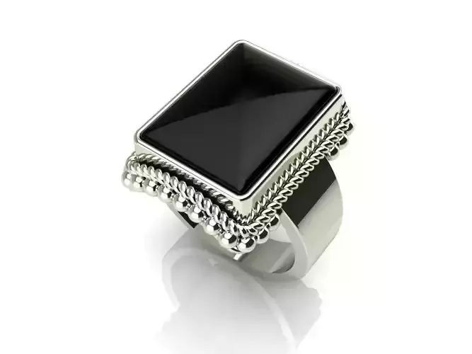 LUCIFER SERIES RING 3D print model