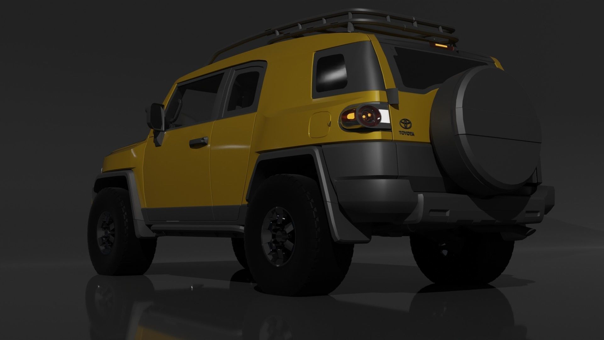 FJ Cruiser 3D model_1