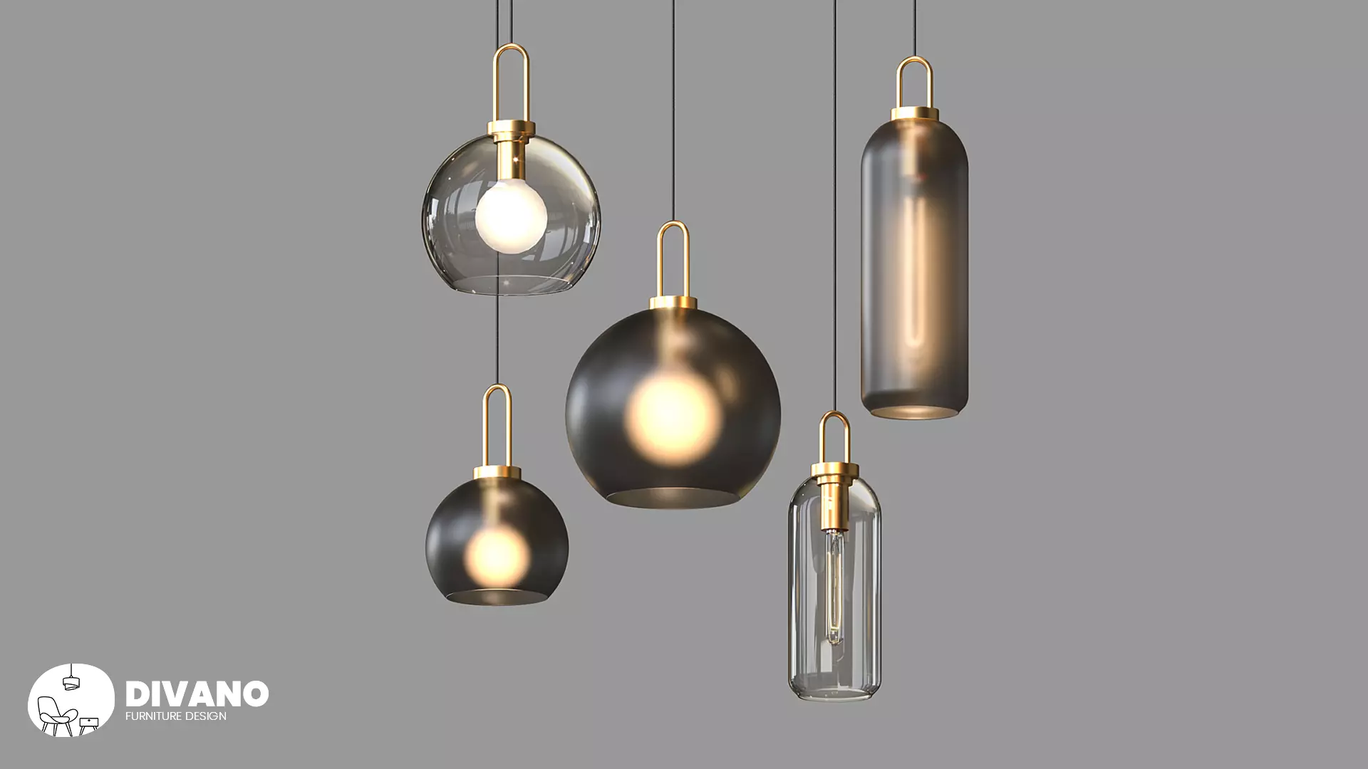 Pendant Gift Ball Hanging Lamp 3D model_0
