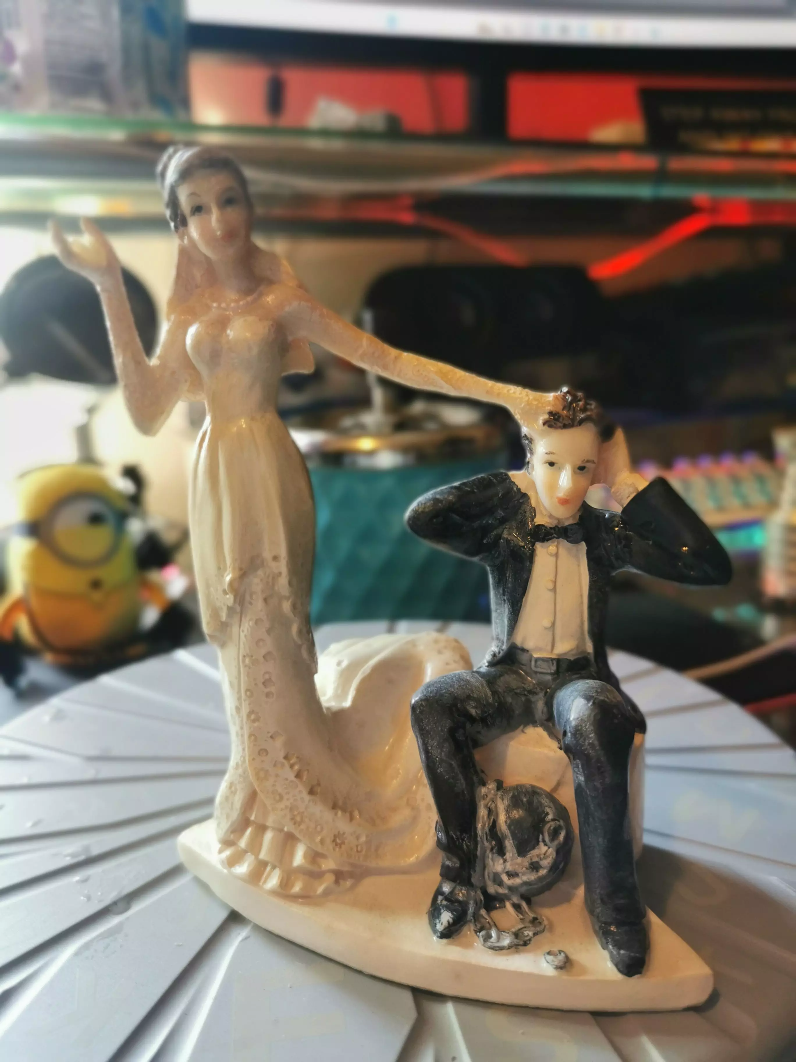 wedding cake topper 3D print model