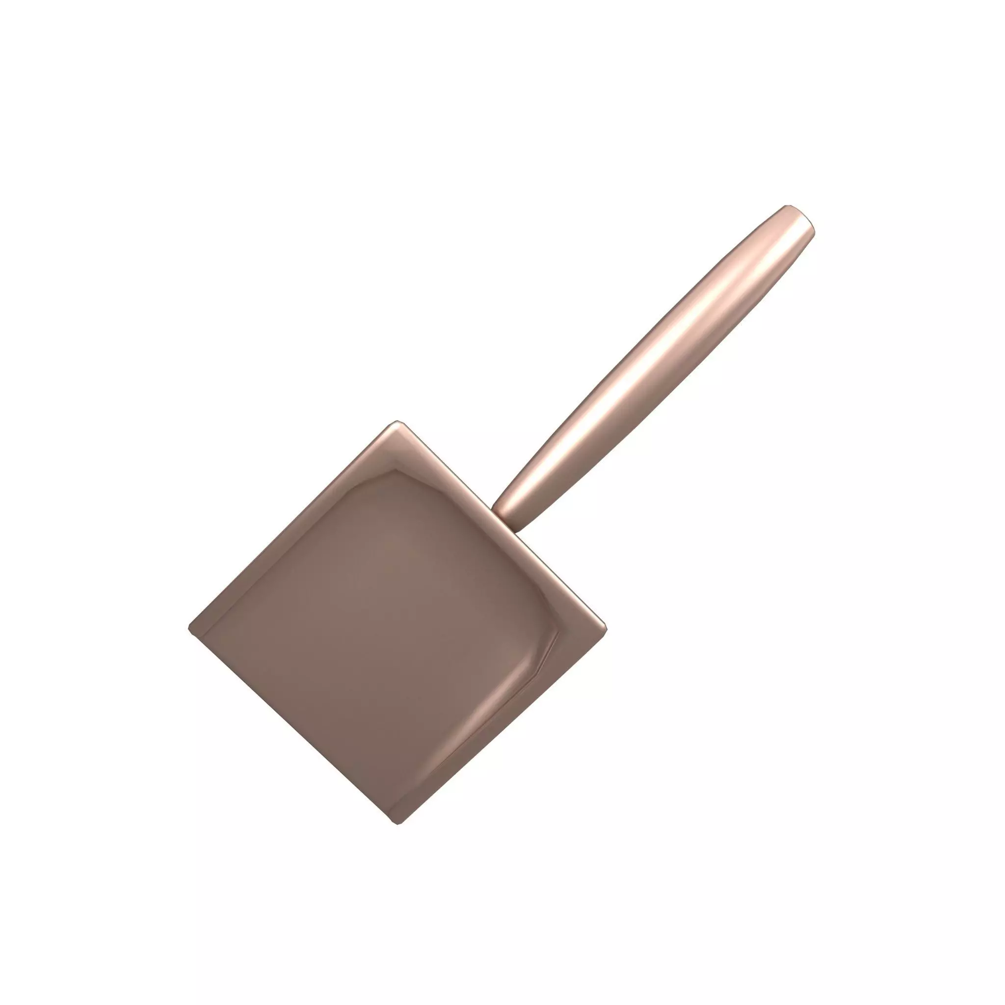 Small Spade v1 007 Low-poly 3D model_0