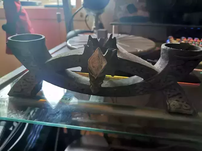 tea light dragon holder
