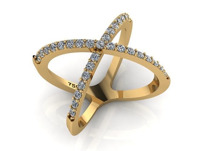 RING X BRAIDED 3D print model