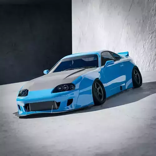 Toyota Supra MK4 Rocket Bunny 3D model