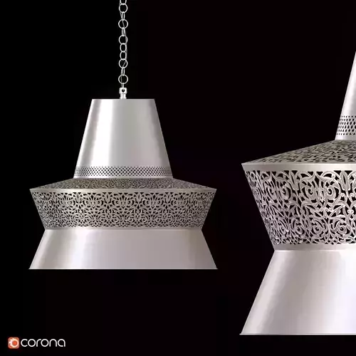 Amtiaz Silver Ceiling Light ML911-S