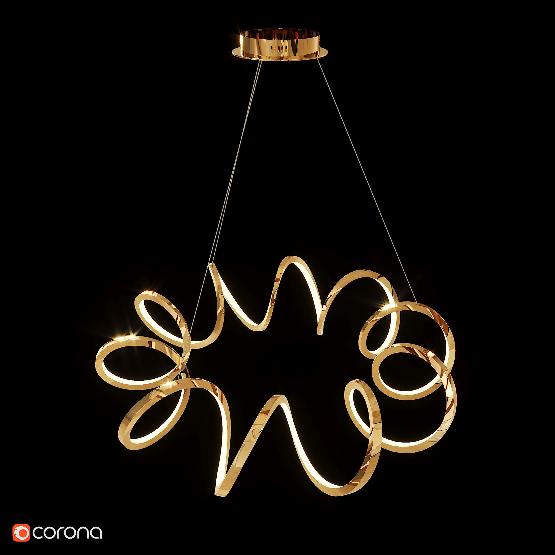 Marcela Low-poly 3D model_2