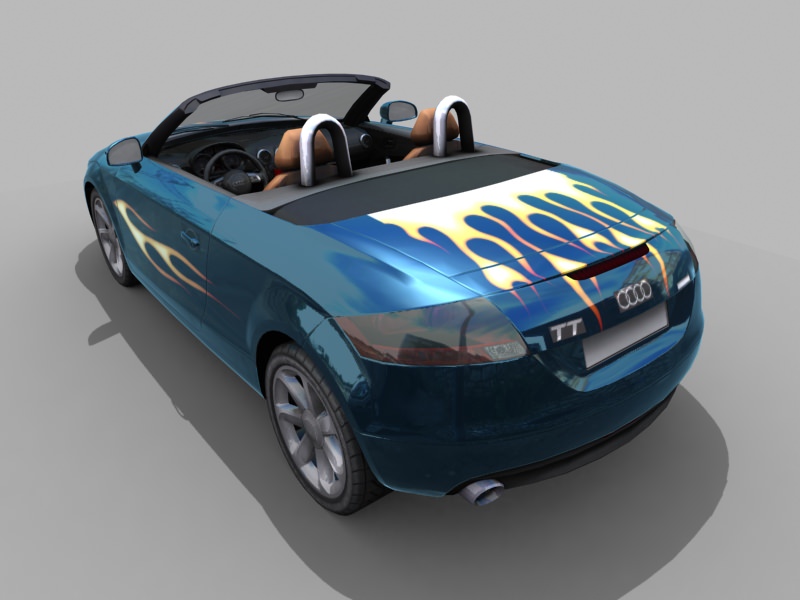 Aodi TT 3D model_1