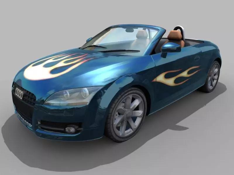 Aodi TT 3D model_0