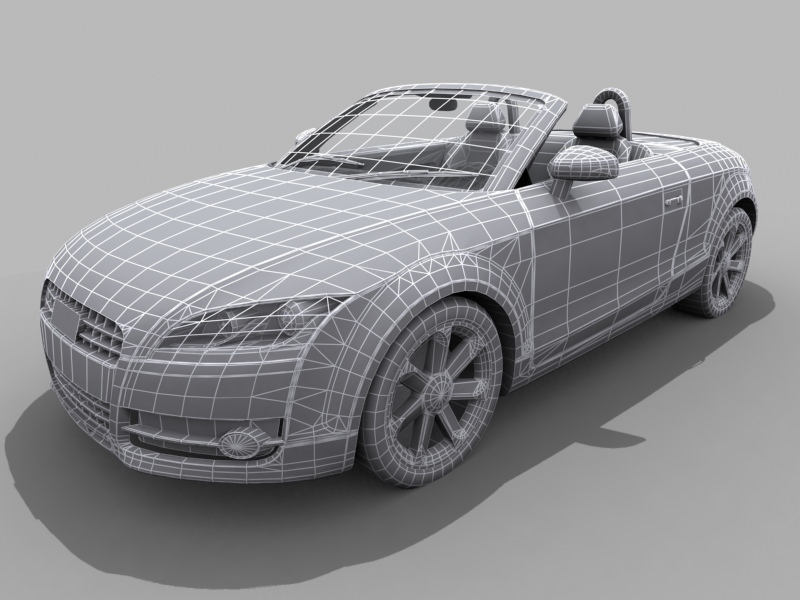 Aodi TT 3D model_6