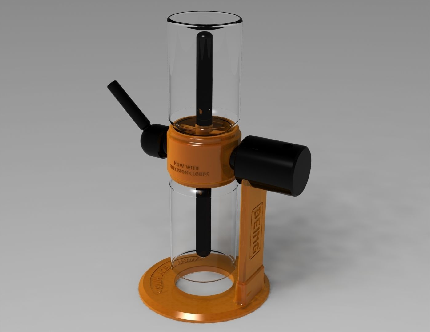 GRAVITY BONG - BEING - 3D print model_3