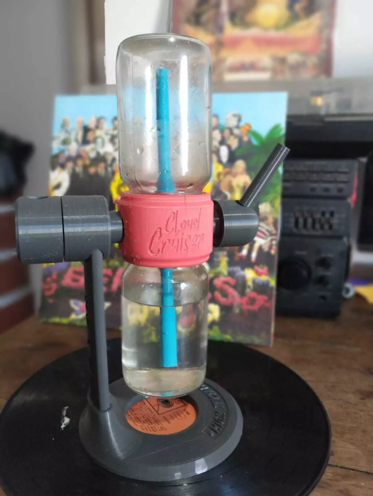 GRAVITY BONG - BEING - 3D print model_0
