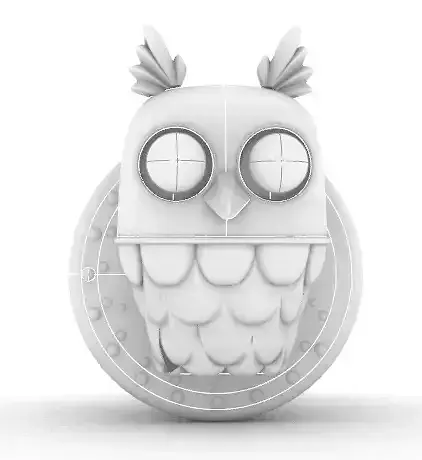 OWL 3d model
