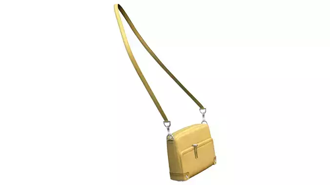 Brown Leather Shoulder Bag