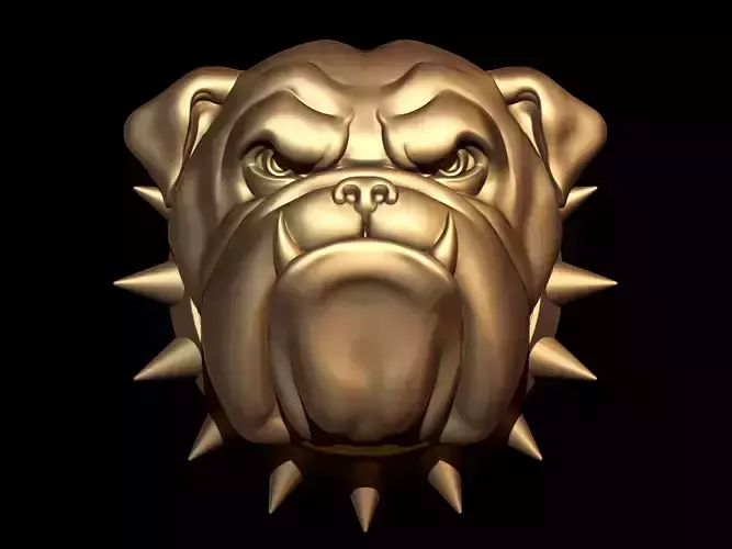 Bulldog face sc07