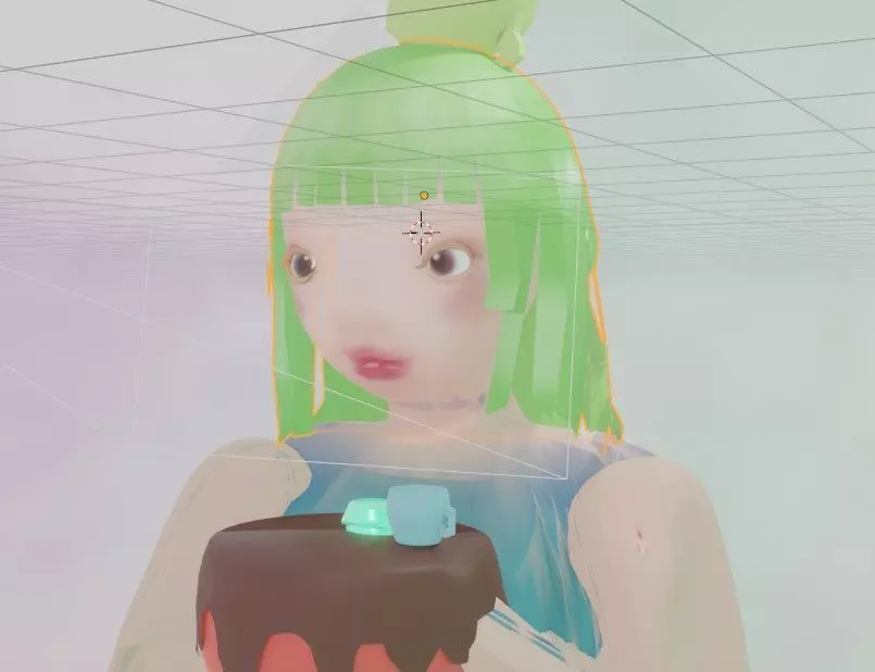 pastel mermaid Free 3D model