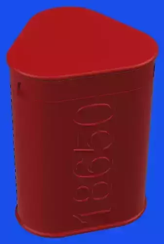 Case for 18650 model batteries 3D print model