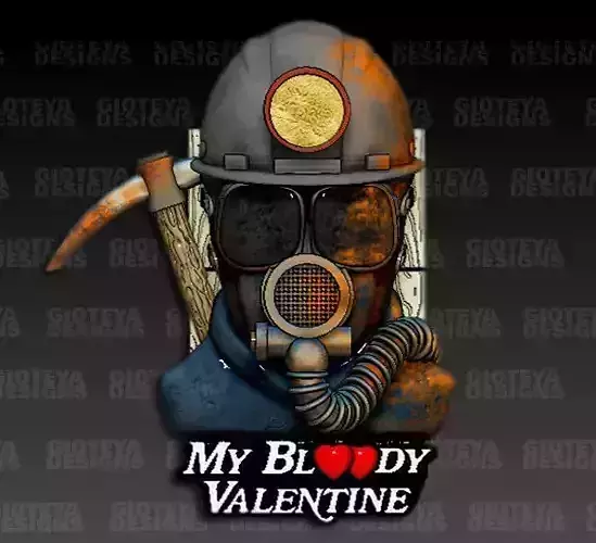 My Bloody Valentine Harry Warden The Miner 3D model My Bloody Valentine Harry Warden The Miner 3D model