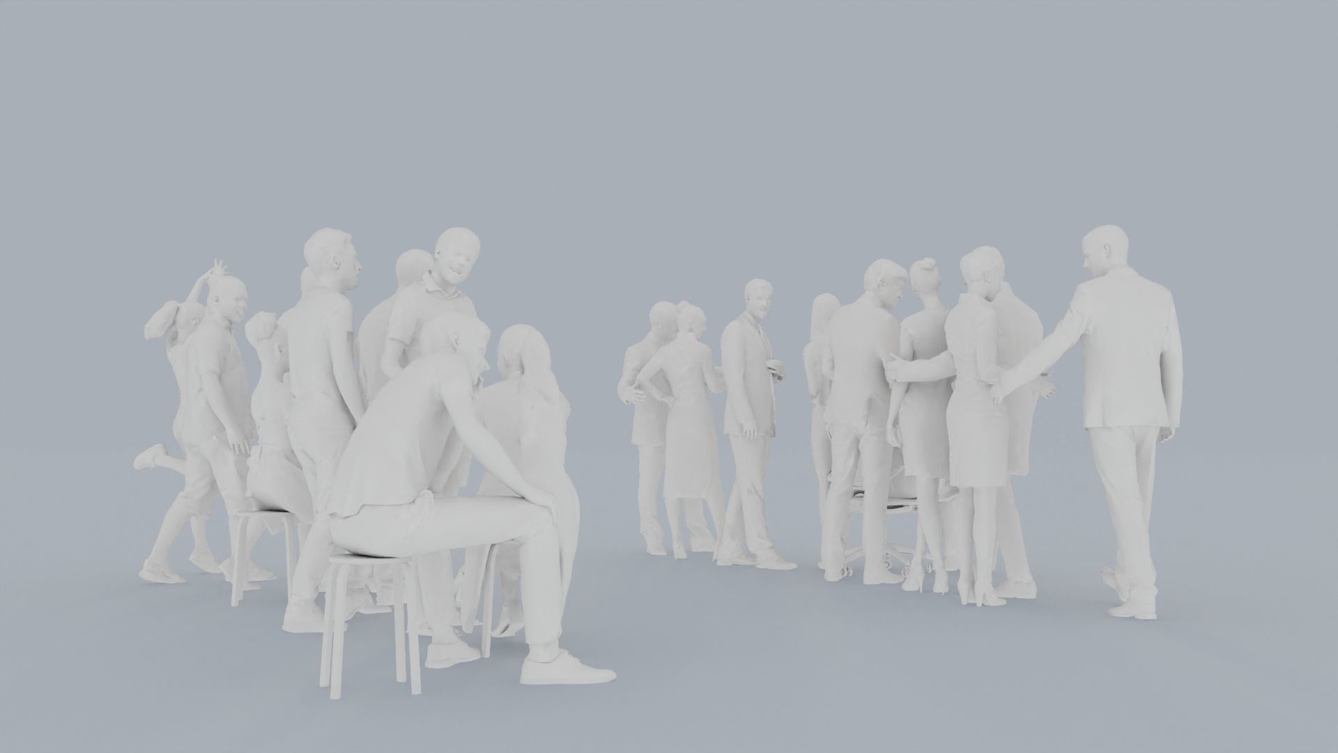 21 CROWDS BUS1 SUMMER SITTING PEOPLE SCANS MAN WOMAN 3D print model_10
