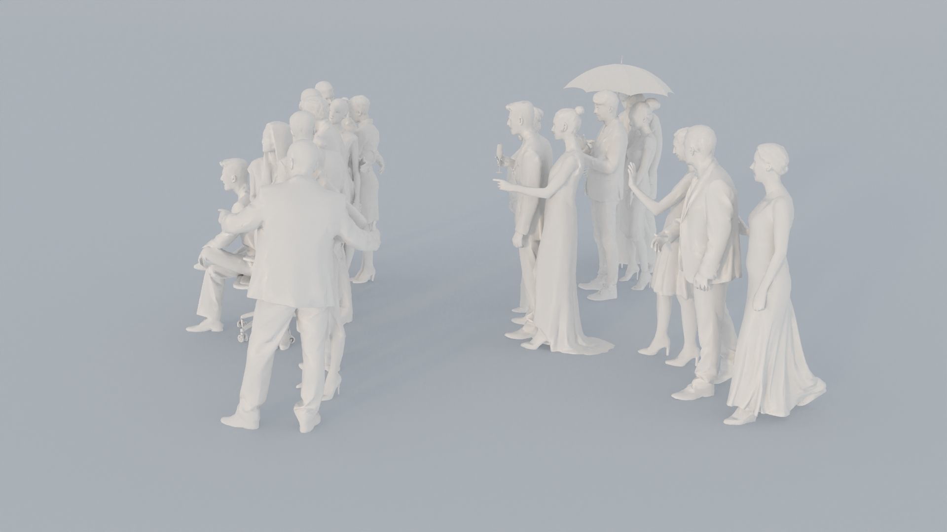 20 CROWDS BUS1 ELE2 SITTING PEOPLE SCANS MAN WOMAN 3D print model_6