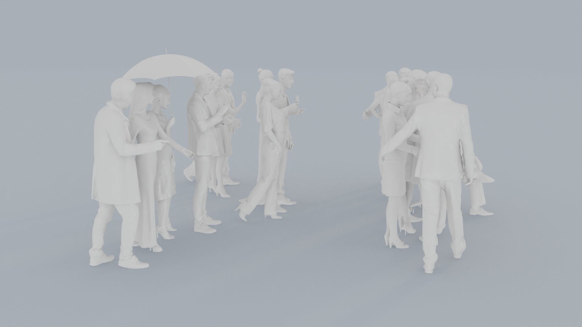 20 CROWDS BUS1 ELE2 SITTING PEOPLE SCANS MAN WOMAN 3D print model_12