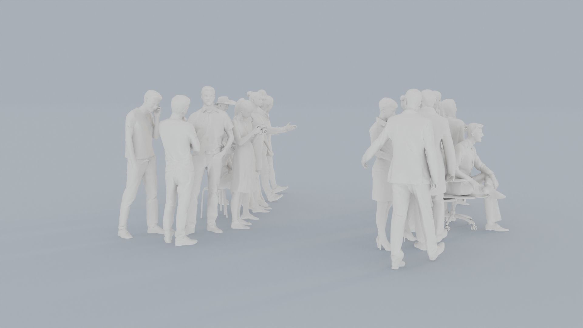 19 CROWDS CASU2 BUS1 SITTING PEOPLE SCANS MAN WOMAN 3D print model_12