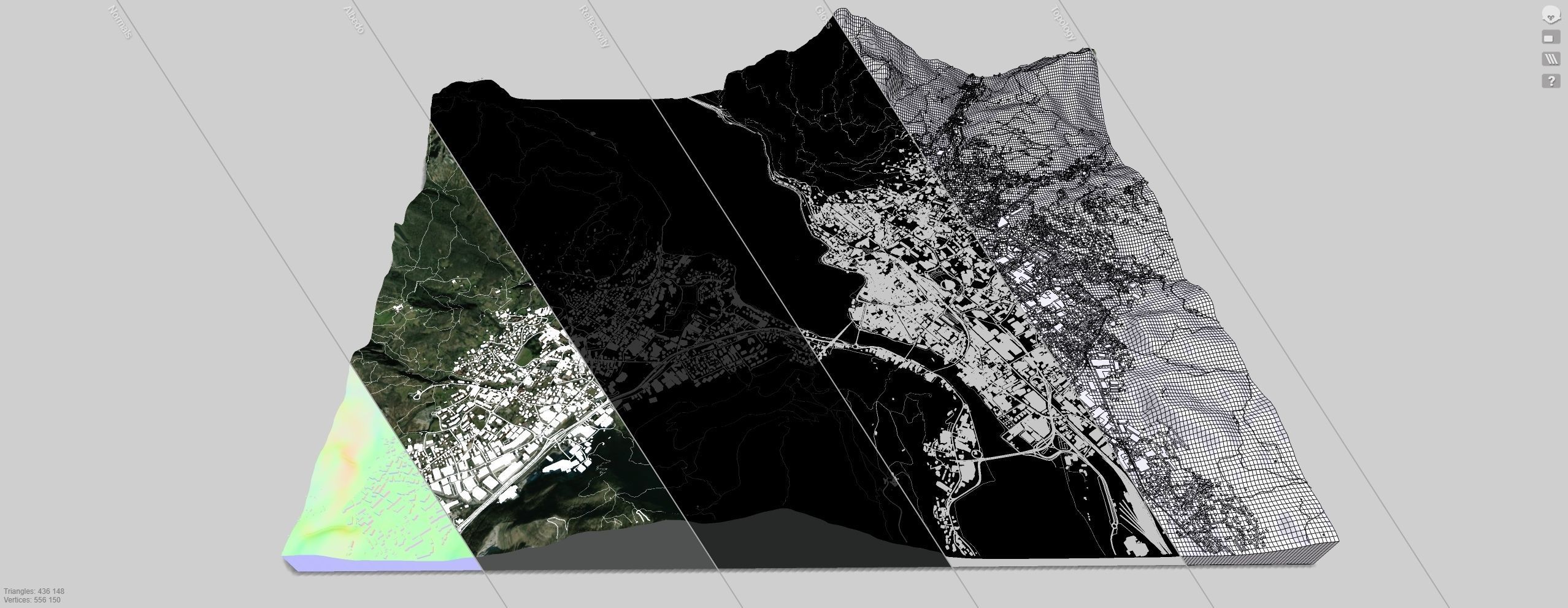 Cityscape Lecco and Valmadrera Italy 3D model_13