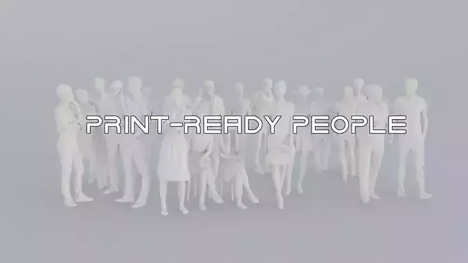 04 CROWDS CASU1 CASU2 SITTING PEOPLE SCANS MAN WOMAN