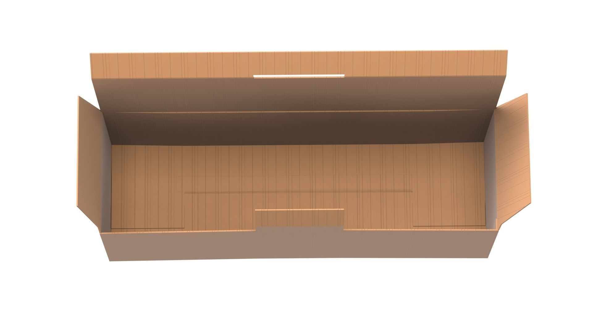 Cardboard Box Free 3D model_2