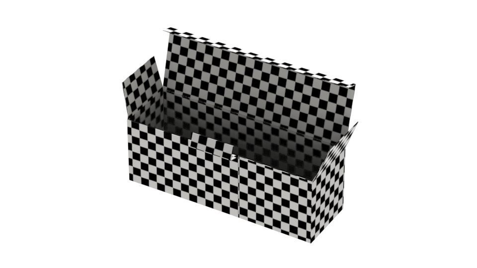 Cardboard Box Free 3D model_25