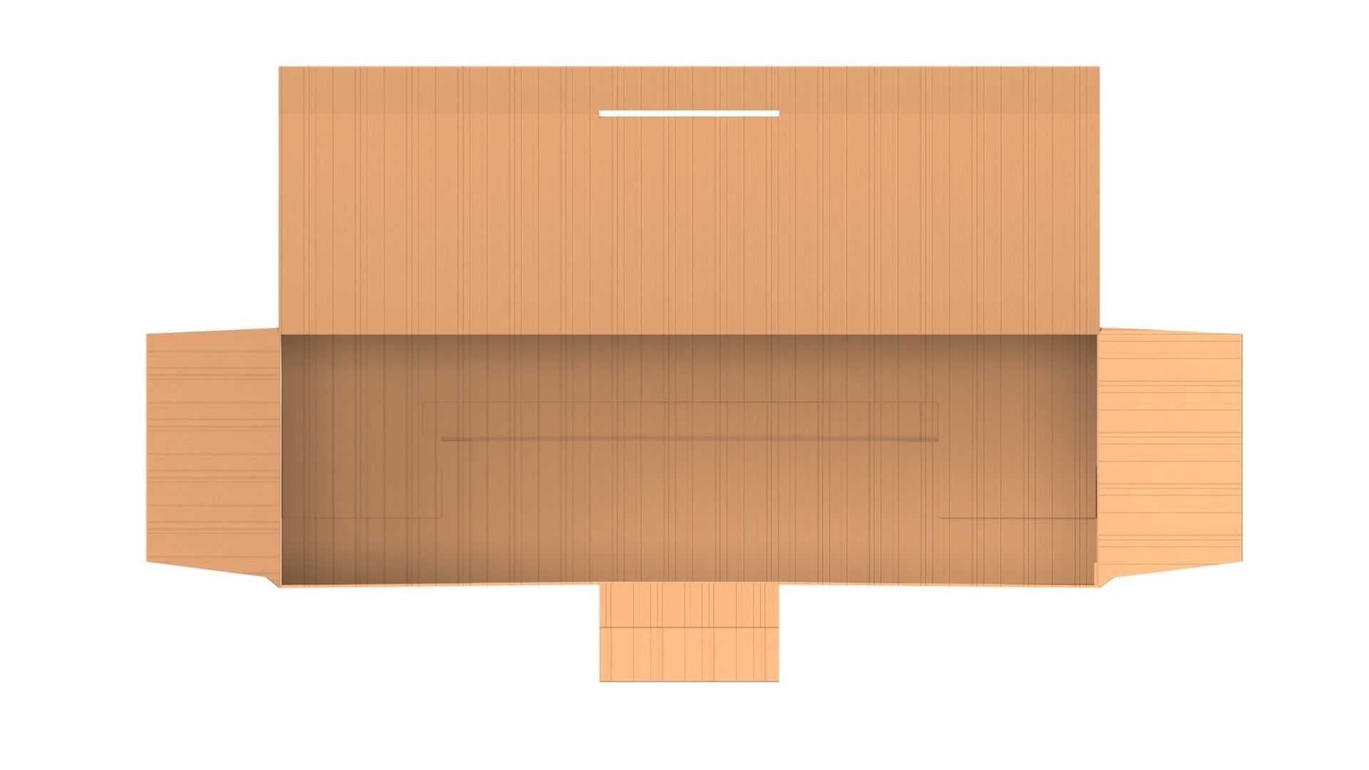 Cardboard Box Free 3D model_10