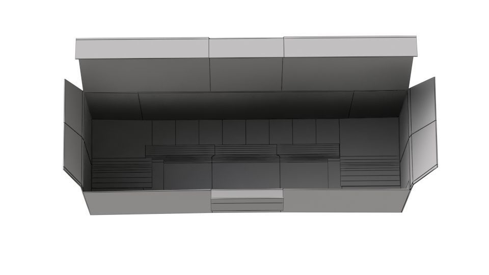 Cardboard Box Free 3D model_20