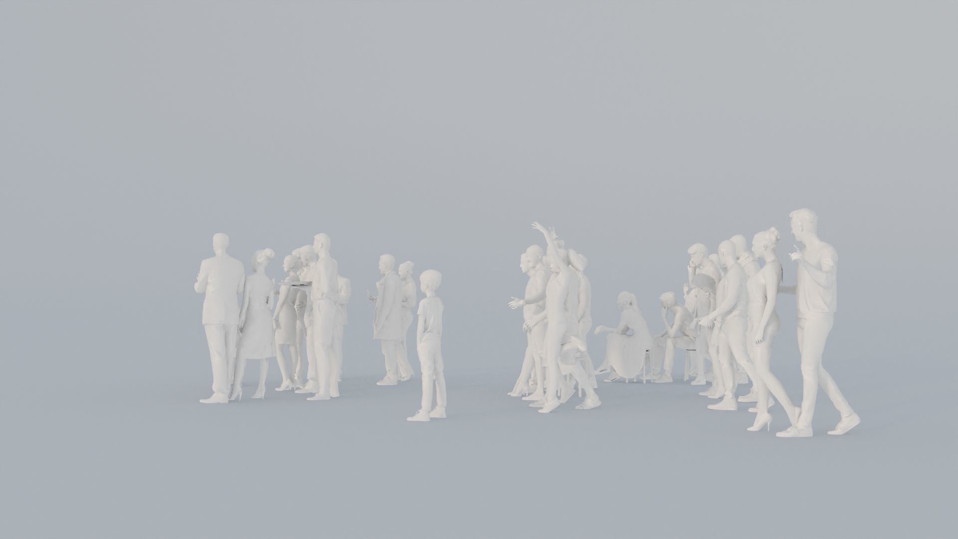 09 LP THIRTIES ELEGANT CAFE CASUAL CROWDS MAN SITTING WOMAN 3D print model_5