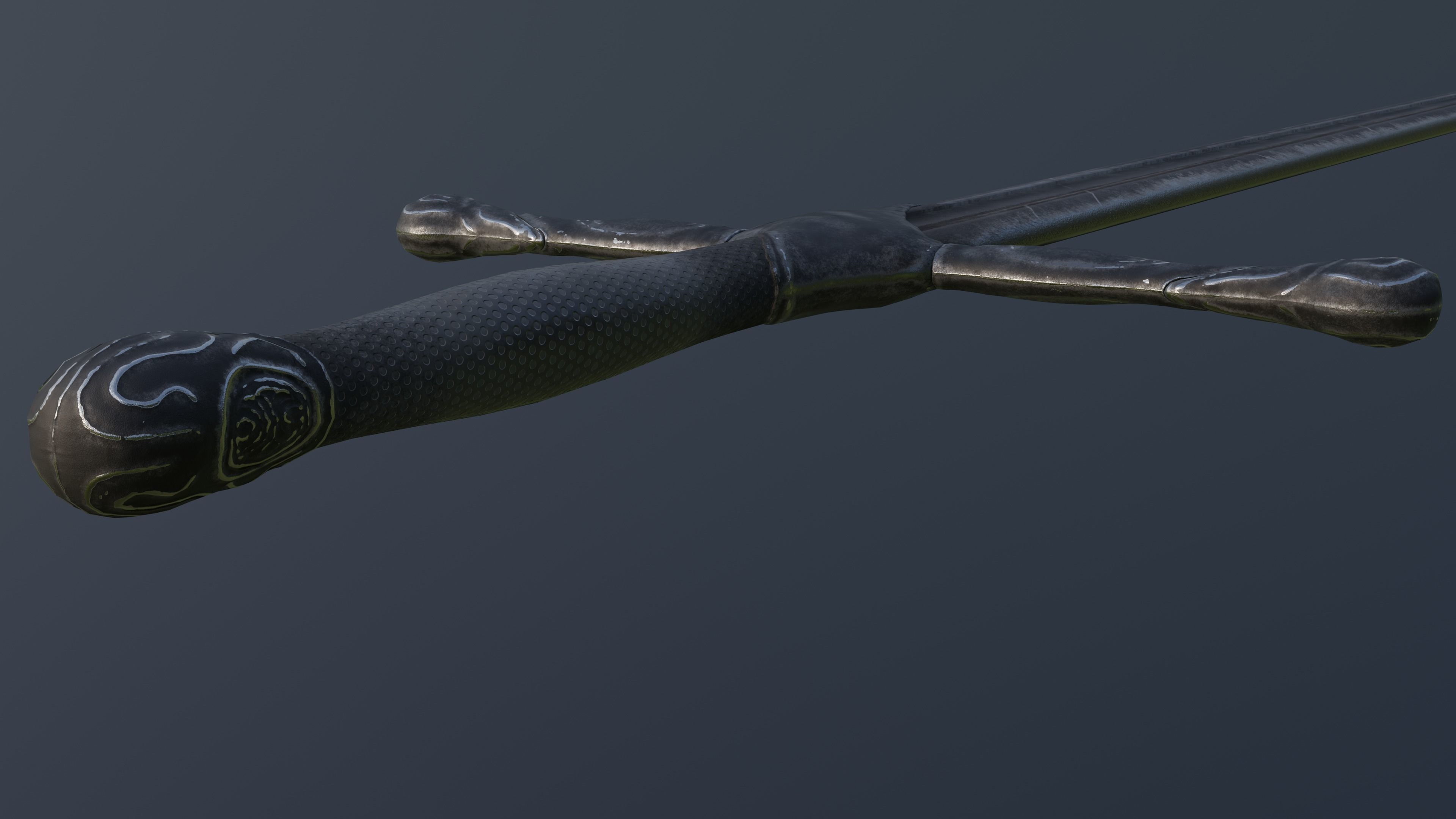 Sword 02 Low-poly 3D model_3