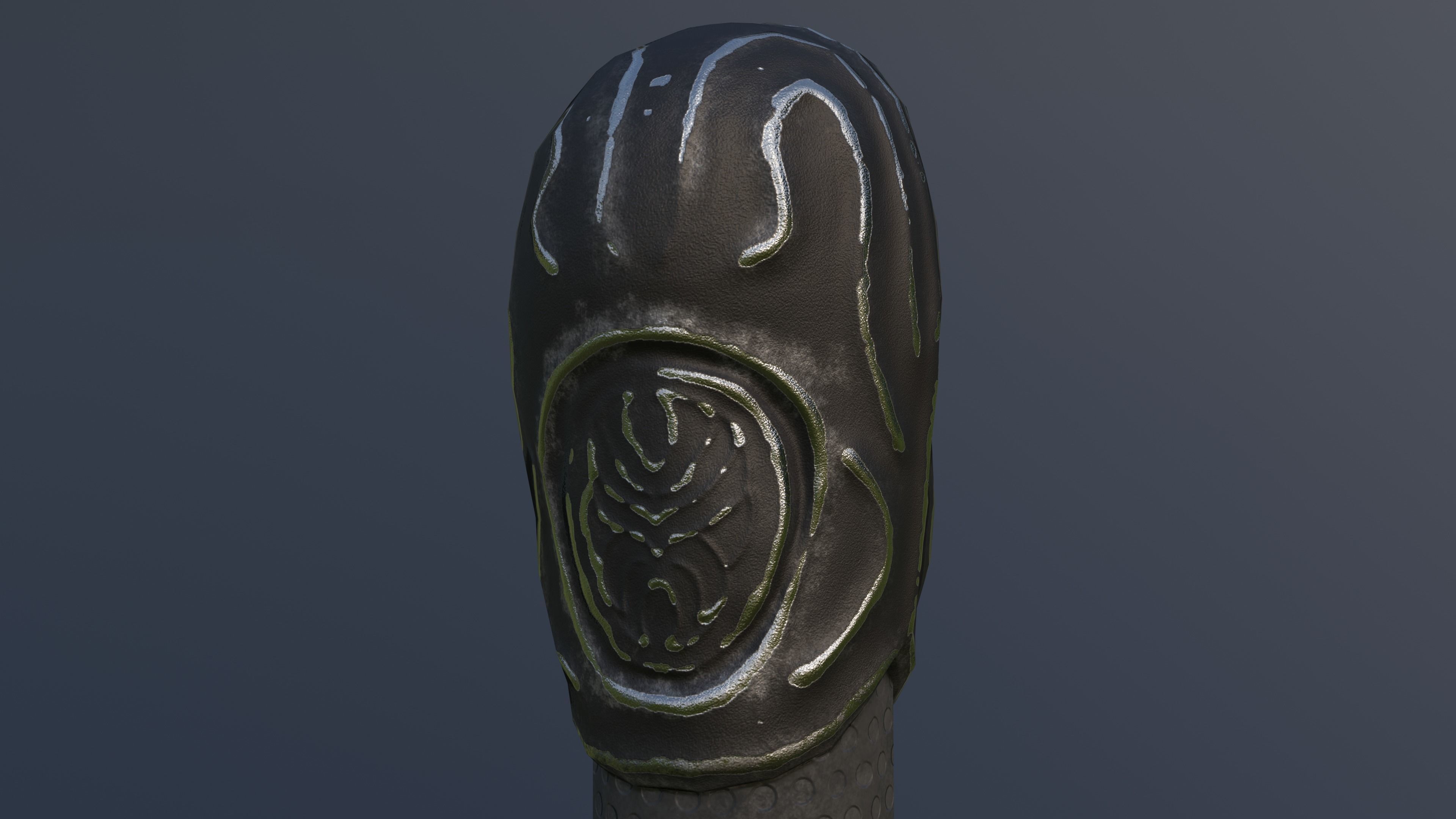 Sword 02 Low-poly 3D model_5