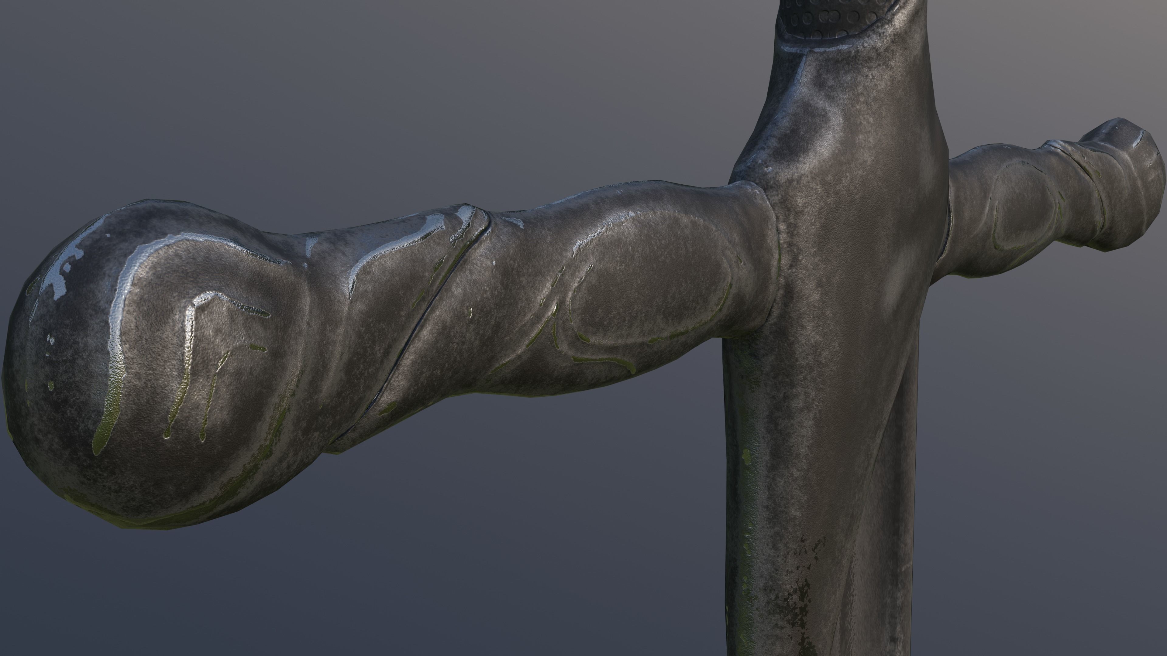 Sword 02 Low-poly 3D model_7