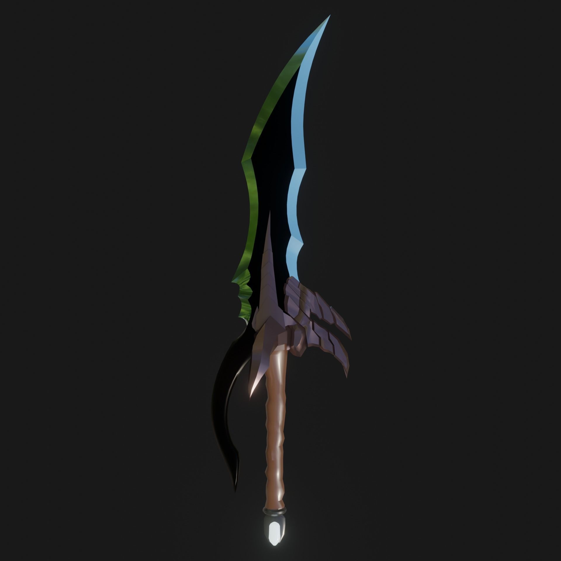 Kasakas Venom Fang Solo Leveling Low-poly 3D model_2