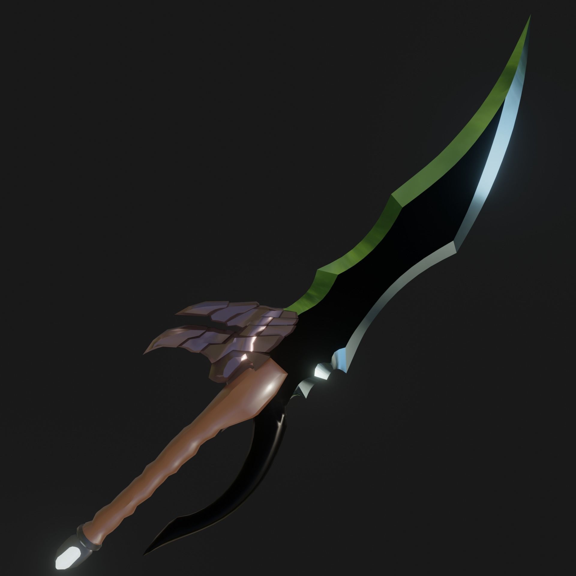 Kasakas Venom Fang Solo Leveling Low-poly 3D model_4