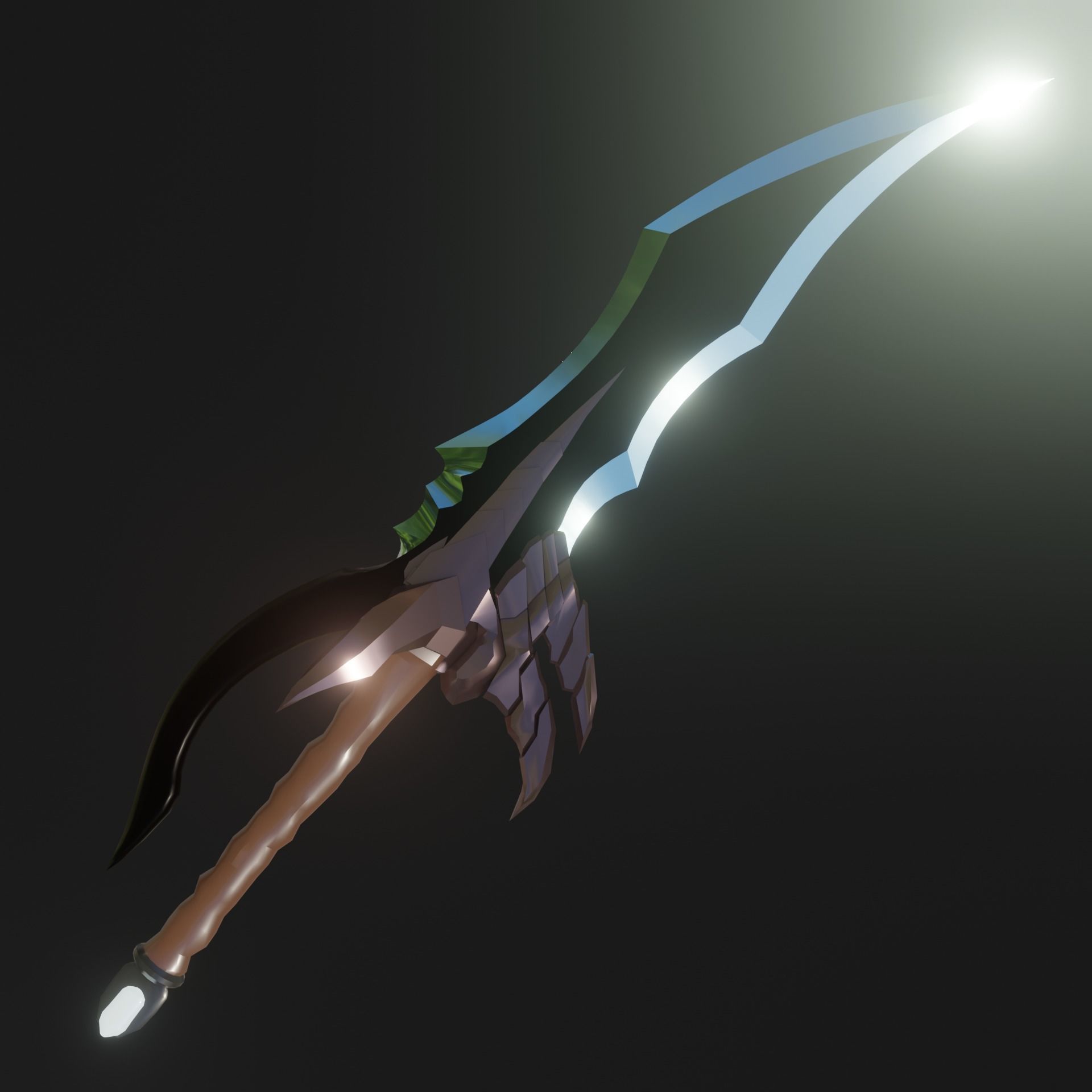 Kasakas Venom Fang Solo Leveling Low-poly 3D model_1