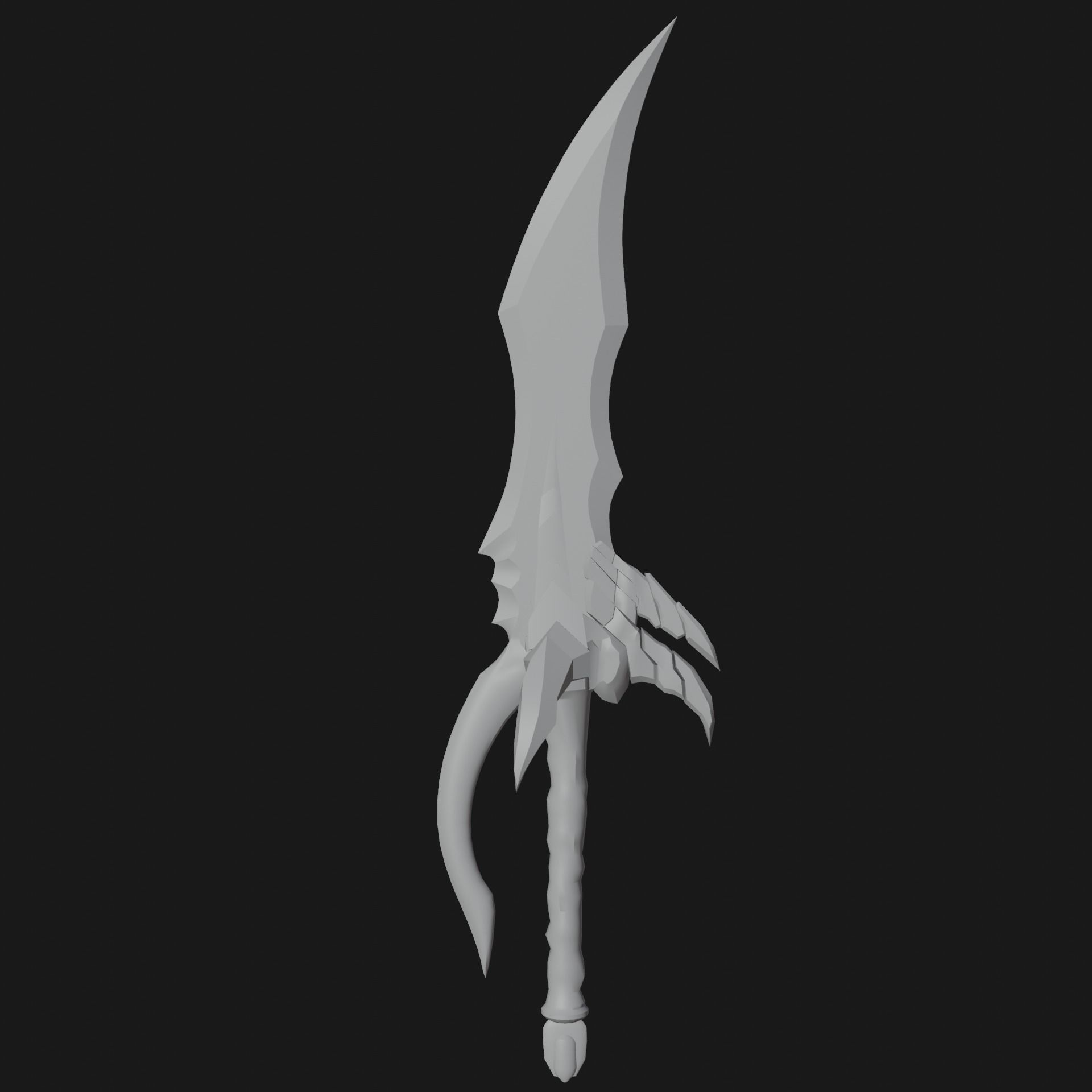 Kasakas Venom Fang Solo Leveling Low-poly 3D model_5