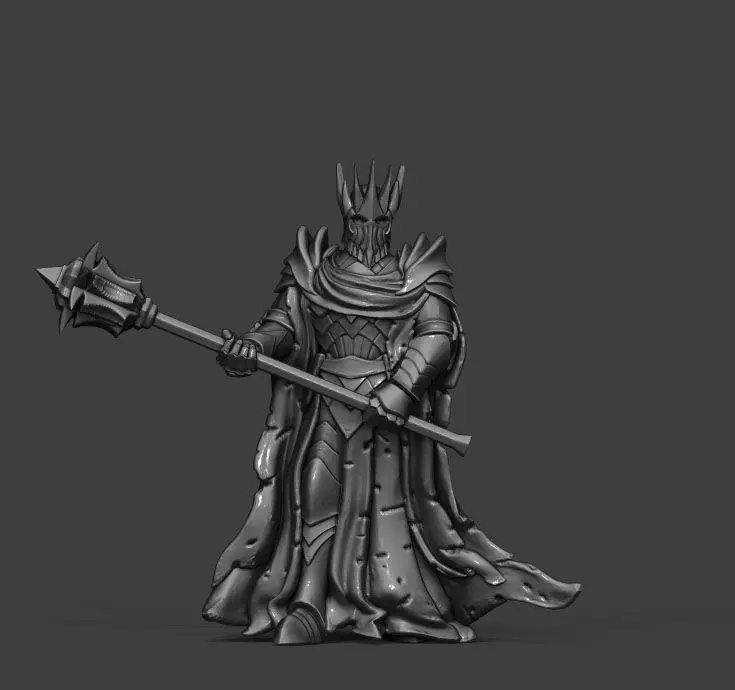 Evil Lord - 38 mm 3D print model_0