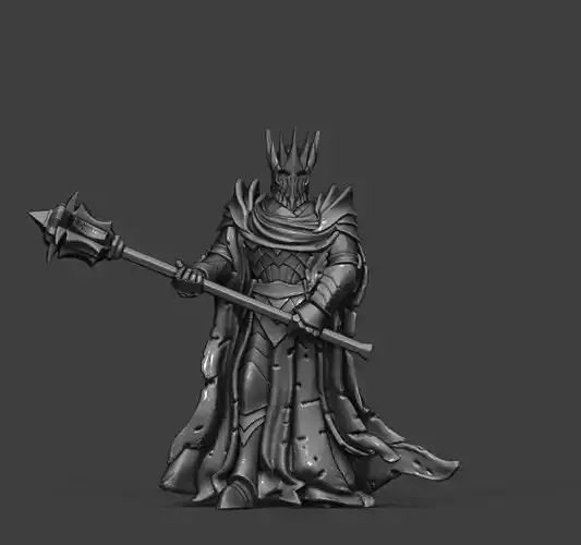 Evil Lord - 38 mm 3D print model