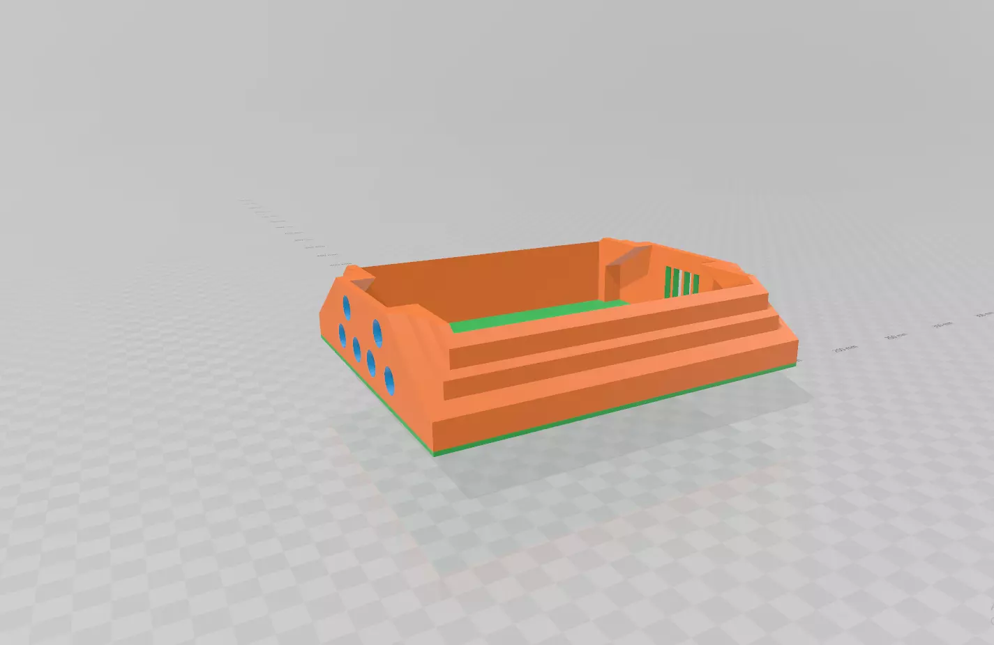 bottom box SRAM 3D print model_0