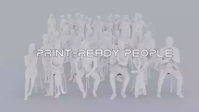 18 SITTCASU SITTELE CASU1 CASU2 SITTING PEOPLE SCANS MAN WOMAN