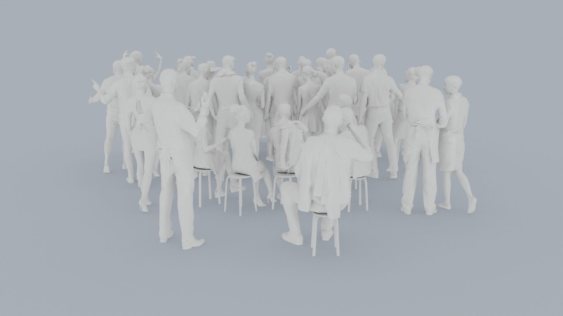 11 CASU1 SUMMER CASU2 CAFE1 SITTING PEOPLE SCANS MAN WOMAN 3D print model_8