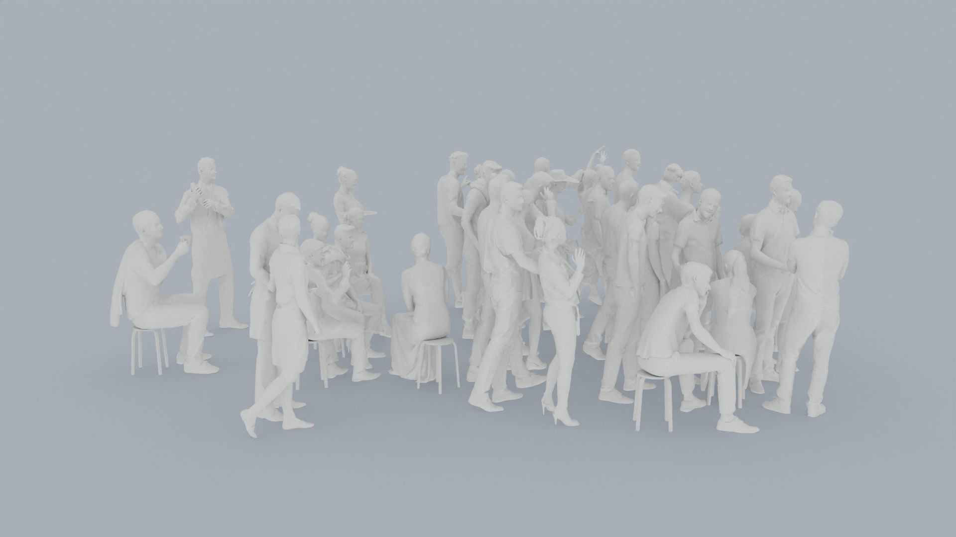 11 CASU1 SUMMER CASU2 CAFE1 SITTING PEOPLE SCANS MAN WOMAN 3D print model_11